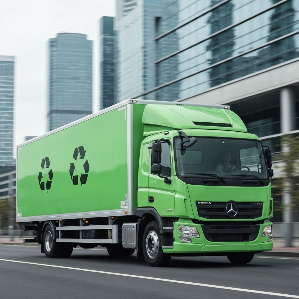 Sustainable logistics