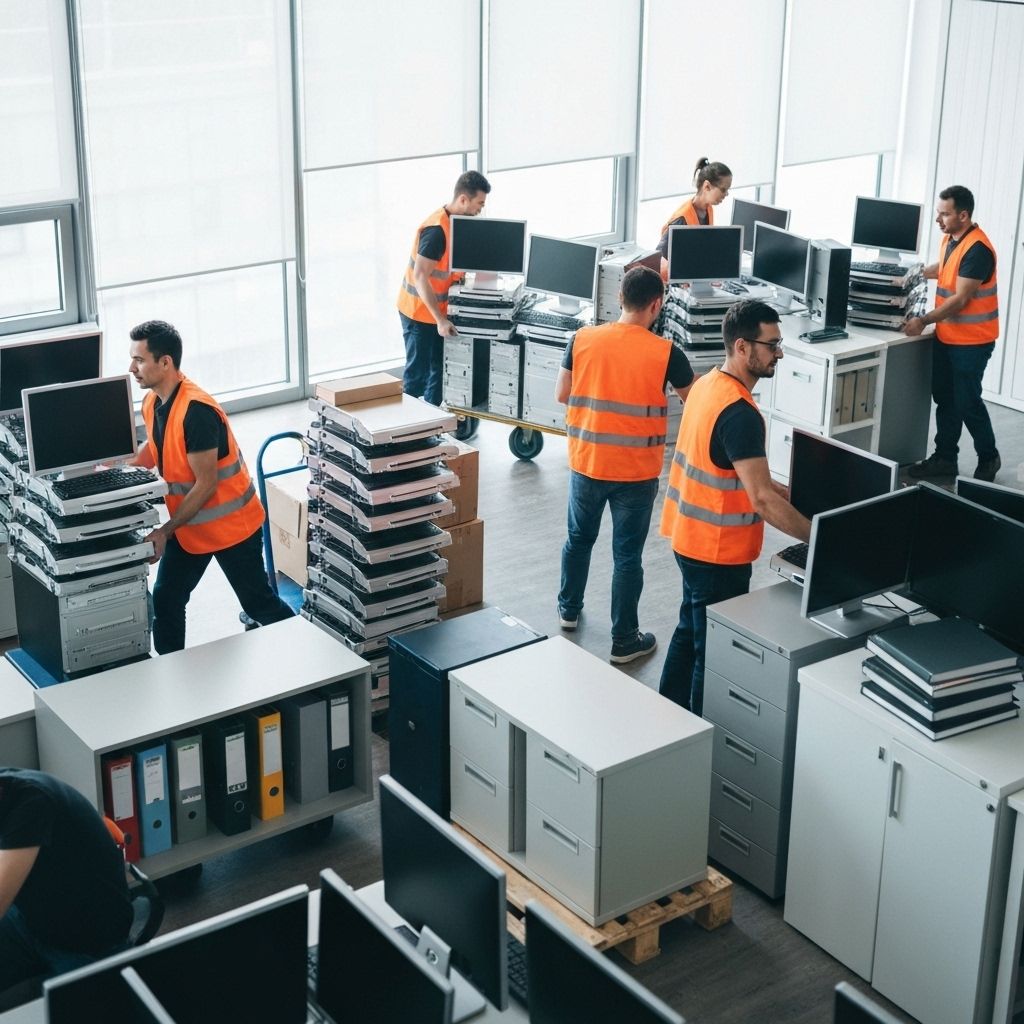 Office relocation service